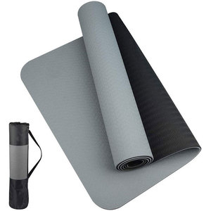 Tapete de Yoga Ecológico Personalizado de TPE, 6mm de Grosor, 183x61cm, Antideslizante, Impermeable, Plegable, para Pilates y Ejercicio, Marca Miska - Product Image 1