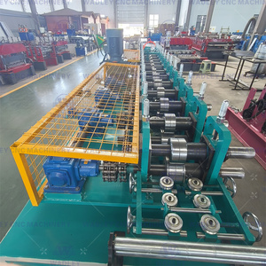 เครื่องขึ้นรูปเหล็กเส้นรูปตัวซีแบบอัตโนมัติสูง เครื่องขึ้นรูปเหล็กเส้นรูปตัวซีสำหรับโครงสร้างเหล็ก - Product Image 5