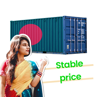 Excellent transitaire bon marché de la Chine DDP DDU au Bengale Bangladesh LCL + Express par mer et livraison par camion