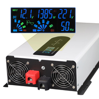 HOULI Promotion Spéciale Onduleur à Onde Sinusoïdale Pure 5000W 12V 24V 48V vers 230V pour Usage Solaire, Domestique et Industriel
