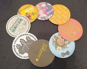 Cheap Factory Price Eco-Friendly Waterproof Disposable <b>Paper</b> <b>Coasters</b> Custom Logo Large Diameter (>600mm) for Home Hotel - Product Image 4