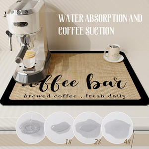 Tapete de Tierra de Diatomeas para Café, 30x40cm, 40x50cm, 50x60cm, Aislamiento Térmico, Tapete para Cocina o Bar, Resistente al Agua y Absorbente - Product Image 4