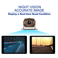 Boîtier en métal bronze au design unique Caméra de vidéosurveillance à vue nocturne robuste Caméra de camion extérieure AHD 1080P