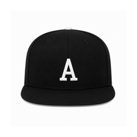 Casquettes ajustées personnalisées style équipe, tendance streetwear, casquettes de baseball snapback pour hommes et femmes, en stock