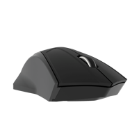Ratón Óptico Inalámbrico AIKUN 2.4G de Gran Tamaño para Oficina, 2 Pilas AAA, 3 Botones, 800/1200/1600DPI, Dongle USB y Ranura, Plug and Play