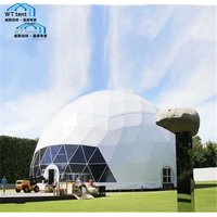 Prix bon marché yourte et dôme Igloo tente maison pour famille/hôtel complexe luxe extérieur étanche à la pluie Camping dôme tente