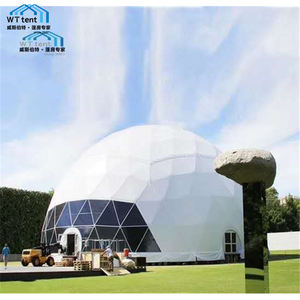 Prix bon marché <span class=keywords><strong>yourte</strong></span> et dôme Igloo tente maison pour famille/hôtel complexe luxe extérieur étanche à la pluie Camping dôme tente - Product Image 2