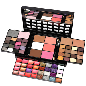 <span class=keywords><strong>Set</strong></span> Trucco Vegano Completo per <span class=keywords><strong>Donna</strong></span> All'Ingrosso: Blush e Palette Ombretti Opachi Tutto-in-Uno in Confezione Regalo Cosmetica - Product Image 1