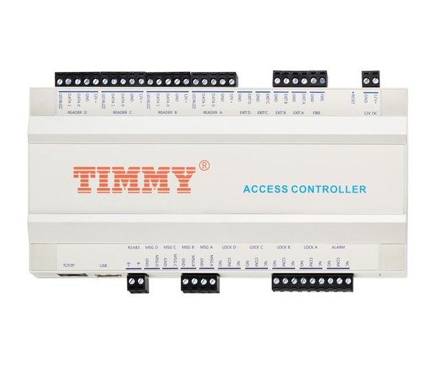 TIMY Free SDK TCP/IP 4 Door Access Controller Wiegand RS485 USB Rfid Fingerprint Access Control System with