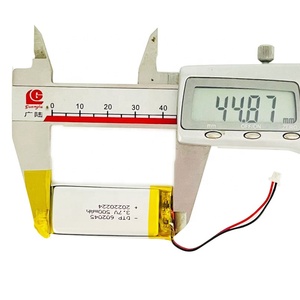 Baterías de litio recargables OEM <span class=keywords><strong>DataPower</strong></span> 602045 3,7 V 500mAh batería de polímero de litio para robot de barrido - Product Image 4