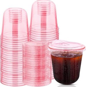 Lebensmittelechte BPA-freie U-förmige Transparente PET-Kaltgetränkebecher für Kaffee und Milchtee mit Individuellem Logo 360-1000ml Fassungsvermögen - Product Image 4
