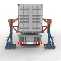 Cric de levage d'angle électrique mobile télécommandé robuste pour conteneurs maritimes 0-40 tonnes pour le chargement de camions et les ports
