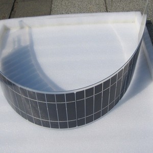 Panel Solar Monocristalino Flexible de 20W 156.75mmx156.75mm para Cargador de Batería de Coche y Energía Móvil - Product Image 1