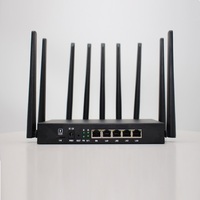 Routeur OpenWRT à double emplacement pour carte SIM, réseau sans fil stable, Wifi6 haute vitesse, routeur CPE Wifi 6 45W PoE