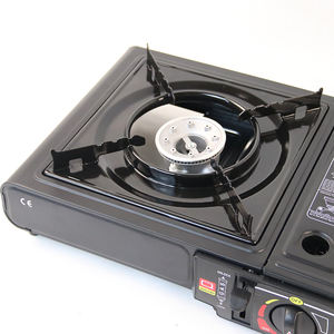 Réchaud à gaz portable, brûleur portable, réchaud à gaz de camping, cuisinière à combustible d'extérieur <span class=keywords><strong>pour</strong></span> le camping, les voyages, les barbecues avec rangement en valise - Product Image 4