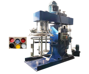 بولي سي صيني سهل التشغيل 500 لتر طلاء صناعي عجينة الصمغ صنع فراشة رمح مزدوج - Product Image 1