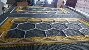 หลอดไฟ LED สำหรับโรงงานอุตสาหกรรม โกดัง โรงรถ ไฟเพดาน โมเดิร์น สำหรับหลอดไฟ 100v ประตูโรงรถ กระจก รังผึ้ง - Product Image 4