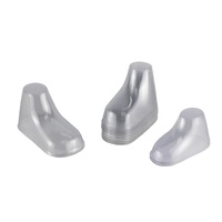 Chaussettes de bébé, moule de pied personnalisé, arbre à chaussures en plastique transparent