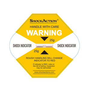 Trung Quốc Thương Hiệu Tác Động Chỉ Số Nhãn Shockactions Tác Động Cảm Biến Sốc Cảnh Báo Bao Bì Nhãn ShockWatcher - Product Image 2