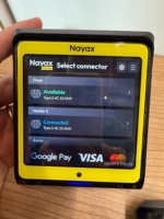 Lecteur de cartes de crédit Nayax MDB Smart avec écran tactile de 5 pouces, échangeur, composant de distributeur automatique, intégration POS, Wi-Fi/4G LTE NFC