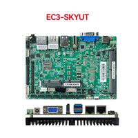 Carte mère industrielle PCBA I3 6100U I5 6200U I7 6500U 3,5 pouces Linux 4K Support POS AIO Ordinateur portable Nouveau CPU embarqué unique