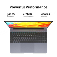 Ordinateur portable Chuwi HeroBook Plus Intel Celeron GemiLake J4125 Ordinateur portable 15,6 pouces Écran tactile Quad Core Tablette PC Caméra frontale 2MP