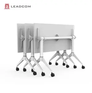 Leadcom LS-702 nội thất văn phòng gấp đào tạo phòng họp bảng gấp lật đầu phòng hội nghị bàn Bàn Đào tạo bàn bàn