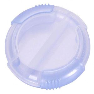 Boîte à pilules en plastique transparente compacte et réutilisable de qualité supérieure, petite, à 2 compartiments, idéale pour les voyages – Meilleure vente - Product Image 1