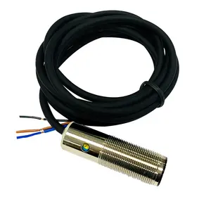 NPN NO Optional 40cm Photoelectric Sensor M18 Circular Proximity Switch Photoelectric Sensor Switch DC10-30V Photo Sensor