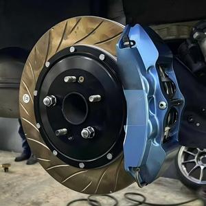 Kit d'étriers <span class=keywords><strong>de</strong></span> <span class=keywords><strong>frein</strong></span> à 6 pistons avec disques en 2 parties pour Audi A4/A5 B9/B10 S4/S5 A6/A7 C8 S6/S7 - Product Image 4