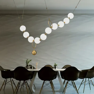 नॉर्डिक प्रकाश लक्जरी सरल रचनात्मक कमरे में रहने वाले रेस्तरां चाय घर डिजाइनर विला द्वैध फांसी दीपक झूमर विंटेज