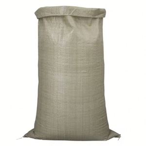 Sac tissé imperméable double 50 kg avec doublure intérieure, épaissi, résistant à l'humidité et à la poussière, fabrication de sacs d'emballage - Product Image 6