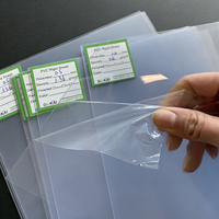Feuilles rigides en PVC transparent/teinté 0,1-6 mm 1220x2440 mm anti-âge et imperméables, service de découpe pour emballage et couverture de blisters
