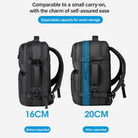 Sac à dos de voyage étanche pour homme, idéal pour le travail, l'ordinateur portable, les loisirs, et les étudiants – Vente en gros