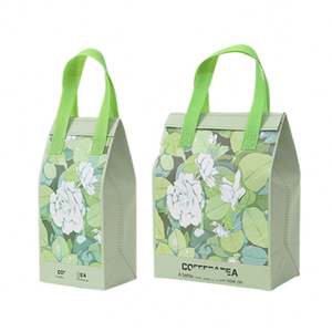 Sac isotherme moderne pour plats à emporter, chaud ou froid, pour déjeuner, pique-niques, voyages, fruits de mer frais, café, thé, lait, dîner - Product Image 5