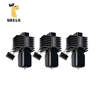 Kit Hotend yang Ditingkatkan untuk Bambu Lab P1S P1P, Kit Hotend Ekstruder Perakitan Lengkap, Kepala Cetak, Kit Nozzle Baja Keras untuk Seri P1