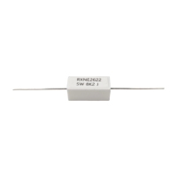 Resistencia de Cemento de Alta Potencia 50W 2R/3/5/7/10/15/20/25/30/50/80/100 Ohm/1K2K Varios Tamaños para un Rendimiento Óptimo