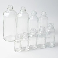 Flacon diffuseur en verre 30 ml ambre, vert, bleu pour cosmétiques, parfums, huiles essentielles, sérums de soin, avec orifice réducteur sérigraphié
