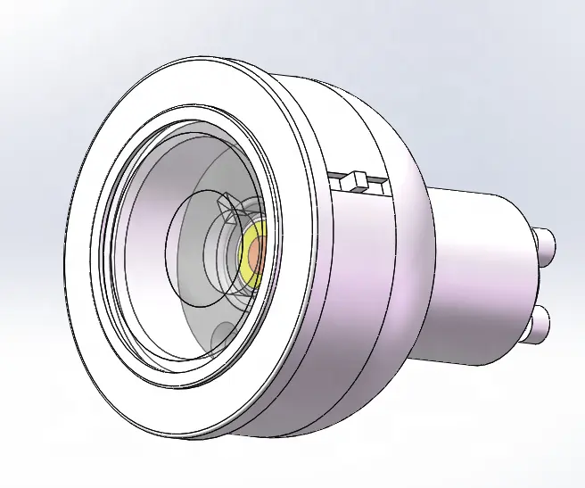 Ac 90-260V Dimbare Verlichting Kleur Verstelbare Aluminium Behuizing 6W GU10 Cct Lamp Met Schakelaar