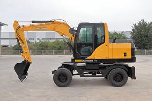 Melhor Preço Construção Máquinas 6T Mini Escavadeira De Rodas para Venda - Product Image 2