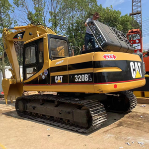 Excavadora Caterpillar 320BL Usada de Alta Calidad con Componentes de Bomba de Caja de Cambios de Motor Shanghai Core Rentables en Venta - Product Image 1