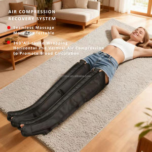 Masajeador de piernas para la circulación y el alivio del dolor, compresión de aire <span class=keywords><strong>3</strong></span> en <span class=keywords><strong>1</strong></span> masajeador de piernas para pie pantorrilla y muslo, botas de compresión de piernas - Product Image 5