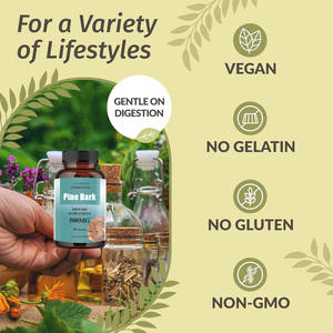 Odm/Oem Natuurlijke Catuaba Schors Capsules Kruidensupplement Mannen Kracht Pijnboomschors Extract - Product Image 4