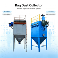 Nouvelle machine de filtration à sacs à jet pulsé SENOTAY DMC120 avec plateforme échelle pour la collecte des poussières en fonderie et dans les mines