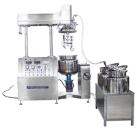 Cuve de mélange chauffante à double enveloppe en acier inoxydable SUS304 de qualité alimentaire avec agitateur-racloir homogénéisateur pour la fabrication de ketchup, confiture, mayonnaise et sauces