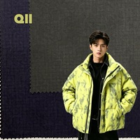 Tissu 100% polyester résistant à l'usure, 150 g/m², textile léger pour shorts de sport, doublure de veste, vêtements décontractés