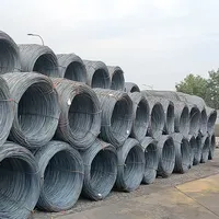 Fournisseurs chinois de fil d'acier laminé à chaud dans des bobines de fil d'acier à ressort à haute teneur en carbone de 5.5mm 6.5mm