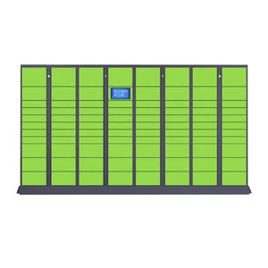 Ngoài Trời Không Thấm Nước Giao Hàng <span class=keywords><strong>Locker</strong></span> Với Khóa Điện Tử Thông Minh Lưu Trữ <span class=keywords><strong>Locker</strong></span> Hệ Thống Tự Phục Vụ Kim Loại Tự Động Bưu Kiện <span class=keywords><strong>Locker</strong></span> - Product Image 4