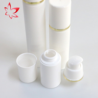 Récipient d'emballage cosmétique en plastique PP vide blanc écologique Lotion de sérum 50ml 80ml 100ml 120ml 150ml Bouteille à pompe sans air