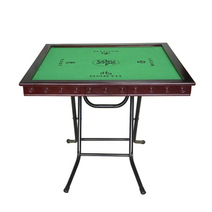 Table de Mahjong Pliante Moderne 85*85cm, Personnalisable en Usine pour le Jeu de Casino et le Divertissement de <span class=keywords><strong>Poker</strong></span>, Caractéristique Pliable - Product Image 2